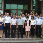 The trainees complete their aquaculture course