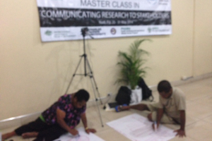 Getting hands on creating graphics for presentation