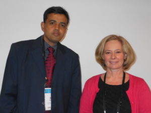 Abu Abdullah with Tania Paul, NT Committee Coordinator