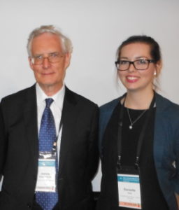Danielle Gale with Western Australian Committee Coordinator James Ridsdill-Smith