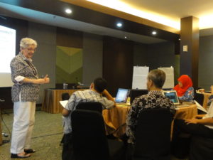Margaret Cargill, University of South Australia, one of the workshop leaders